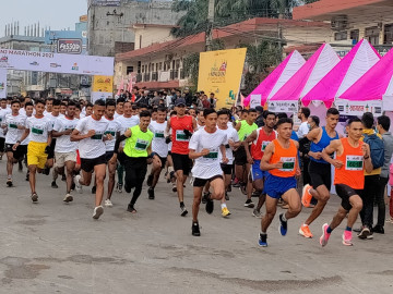 युद्ध अन्त्यकोे सन्देश बोकेको नेपालगञ्ज म्याराथन आठौँ संस्करणमा